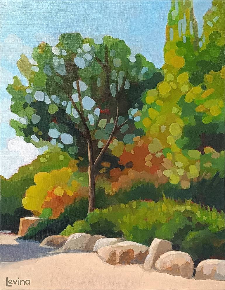 Original Impressionism Landscape Paintings by Margarita Levina
