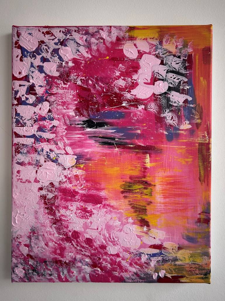 Original Abstract Painting by Olga Goldenberg