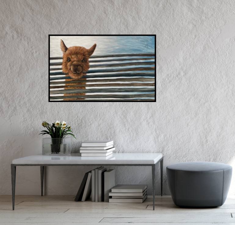 Original Contemporary Animal Painting by Col Ritchie