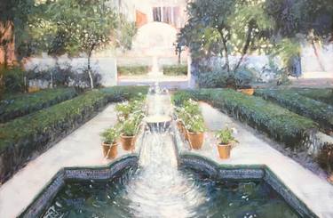 Print of Garden Paintings by Tomasz Klimczyk