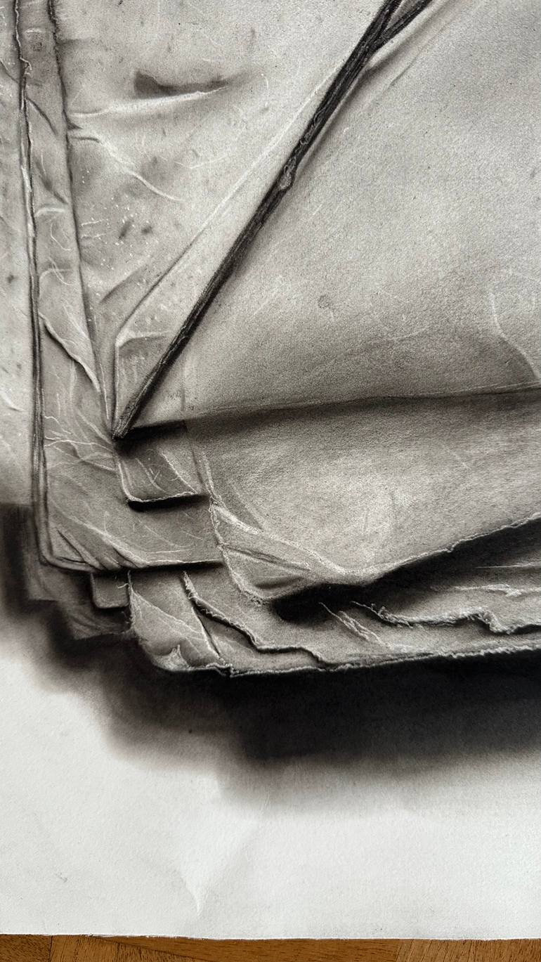 Original Photorealism Love Drawing by Hilal A