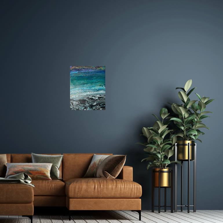 Original Abstract Expressionism Abstract Painting by Monica Tangen