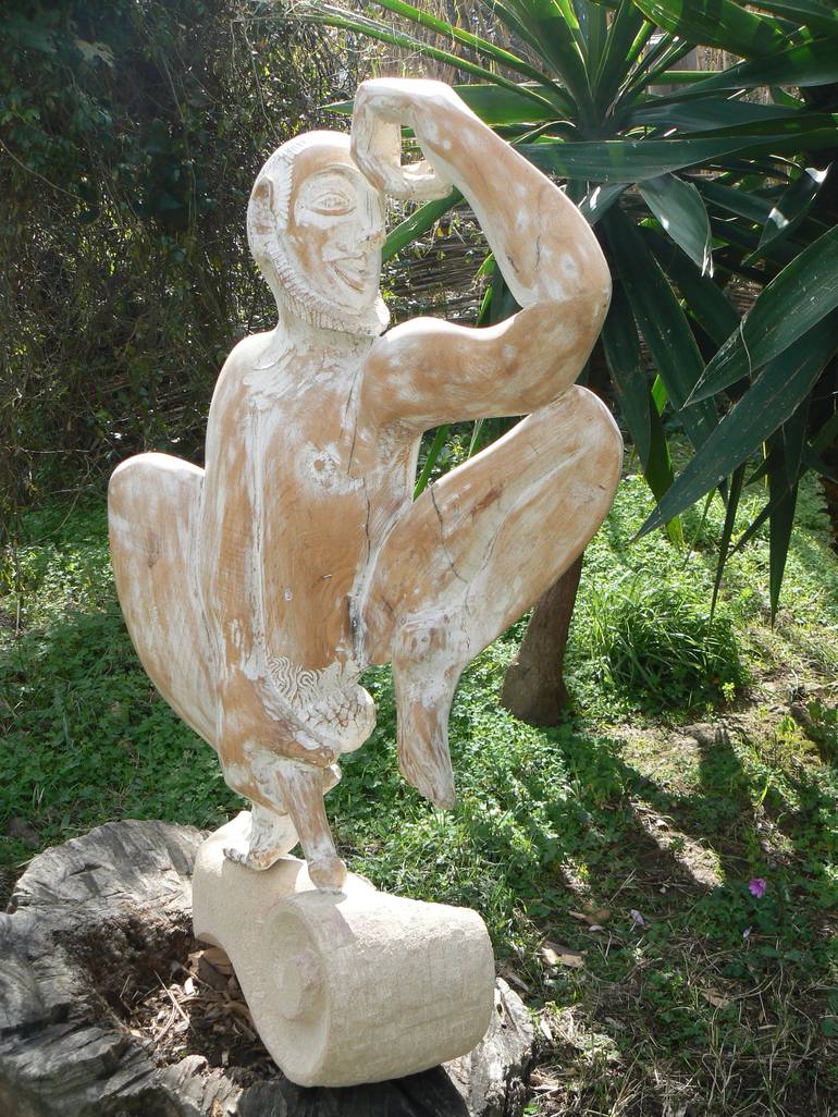 Original Realism Erotic Sculpture by Paul Wood