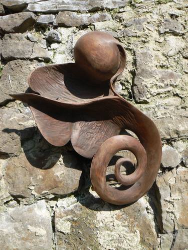 Original Abstract Nature Sculpture by Paul Wood