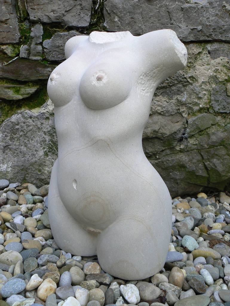 Original Realism Nude Sculpture by Paul Wood