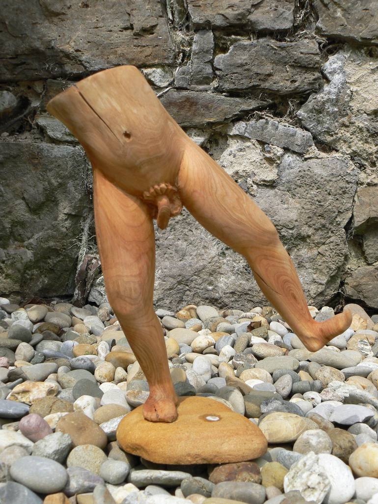 Original Realism Nude Sculpture by Paul Wood