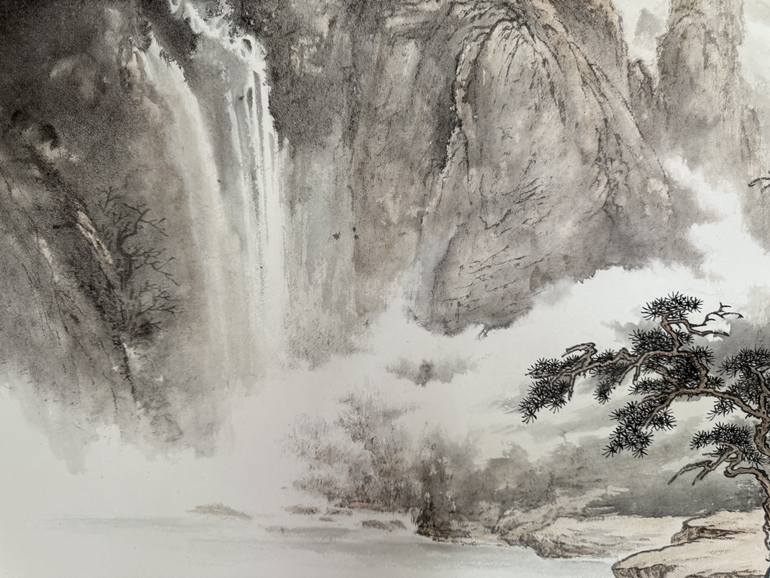 Original Neoclassicism Nature Painting by Yang Yang