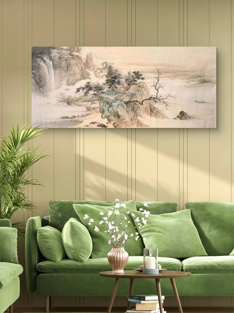 Original Neoclassicism Nature Painting by Yang Yang