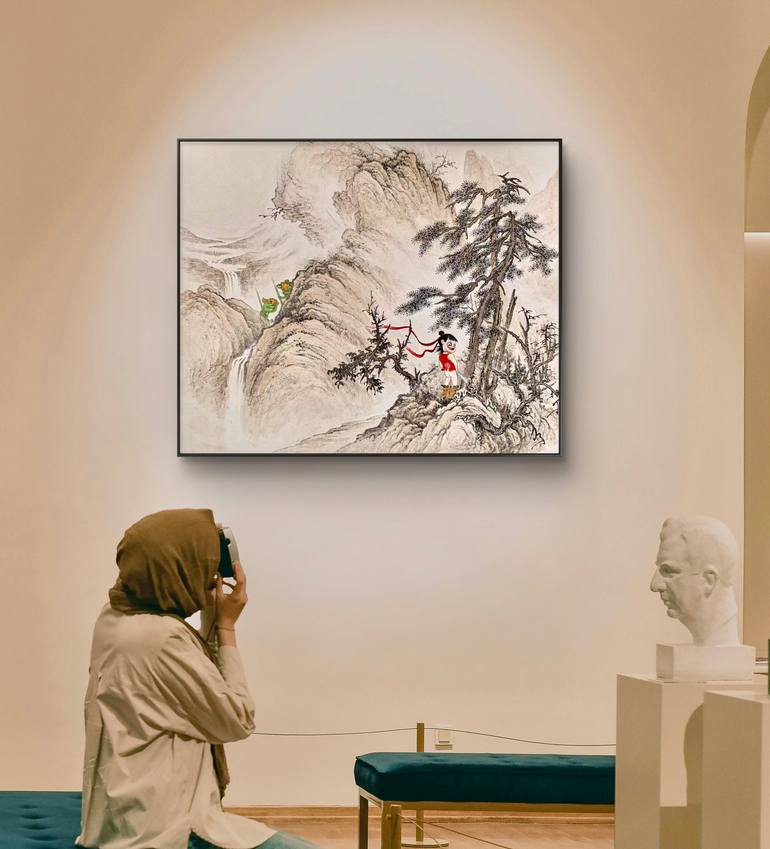 Original Neoclassicism Nature Painting by Yang Yang