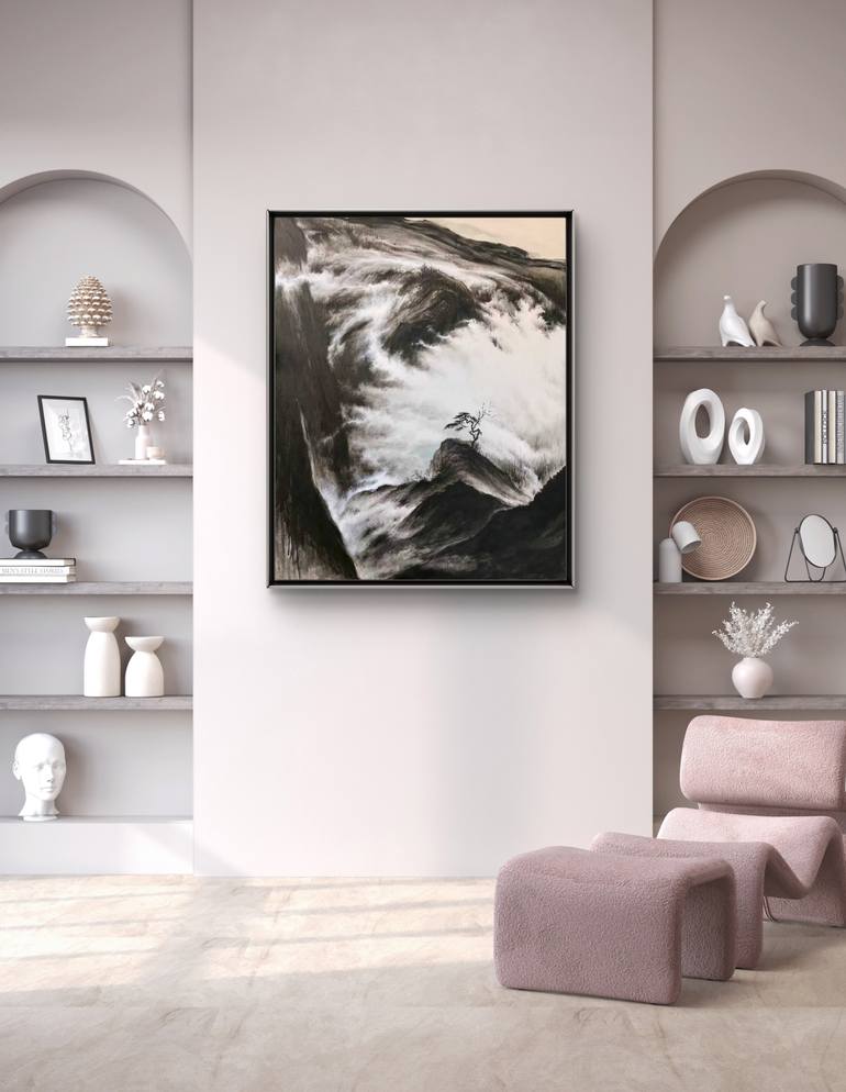 Original Abstract Expressionism Nature Painting by Eartvista Wj