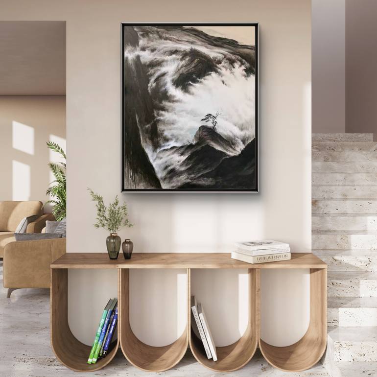 Original Abstract Expressionism Nature Painting by Eartvista Wj