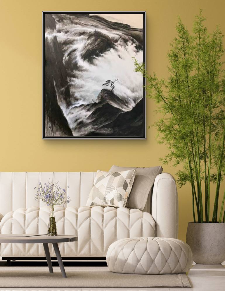 Original Abstract Expressionism Nature Painting by Eartvista Wj