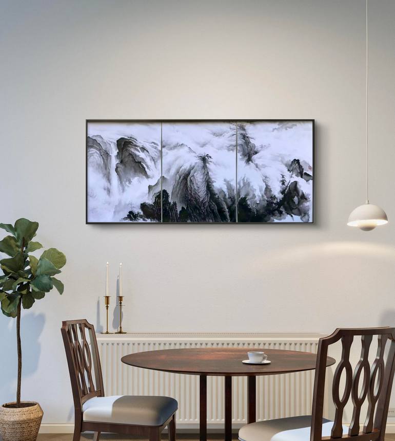 Original Modernism Nature Painting by Yang Yang