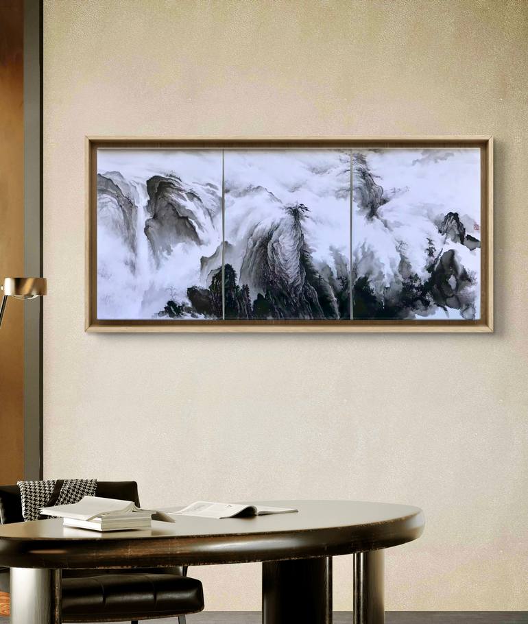 Original Modernism Nature Painting by Yang Yang