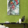 Colorful Ink Art for a Modern Entryway