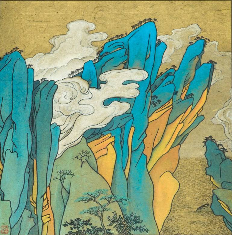 Original Contemporary Nature Drawings by Yang Yang