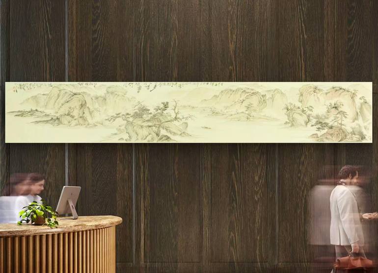 Original Modernism Nature Painting by Yang Yang