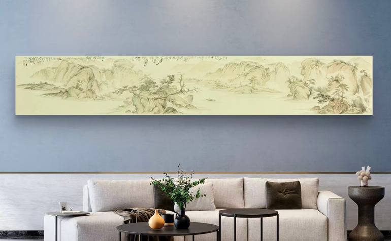 Original Modernism Nature Painting by Yang Yang