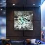 Conceptual Ink Art for a Modern Bar Lounge