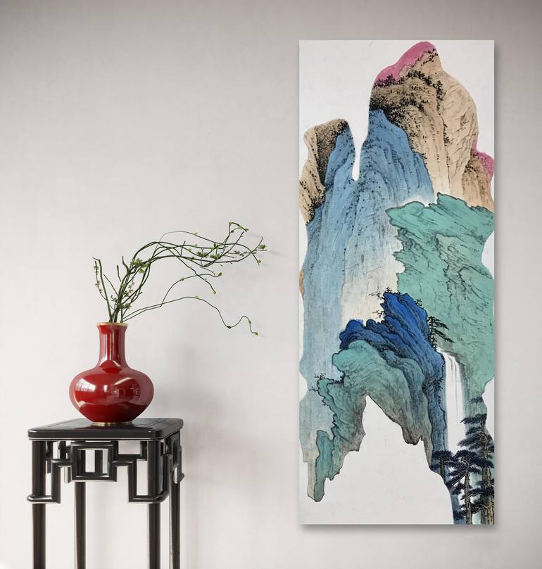 Original Abstract Expressionism Abstract Painting by Eartvista Wj