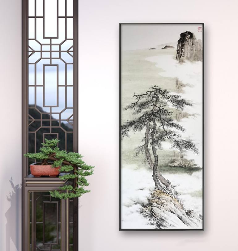 Original Contemporary Landscape Painting by Yang Yang