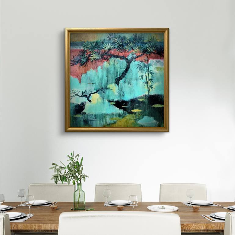 Original Abstract Expressionism Abstract Painting by Eartvista Wj