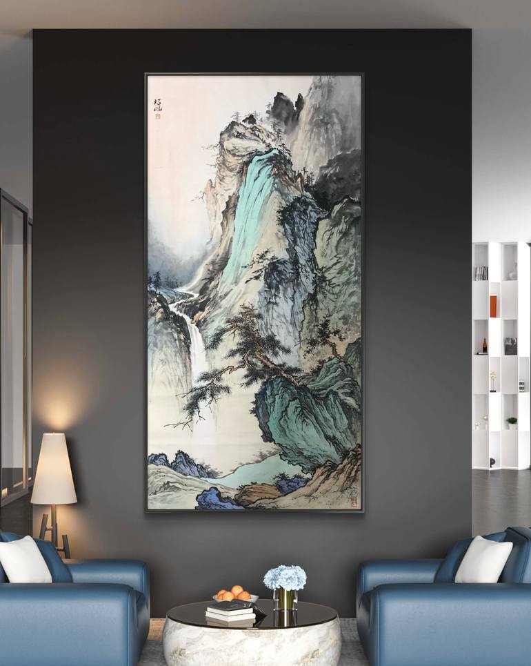 Original Contemporary Landscape Painting by Yang Yang