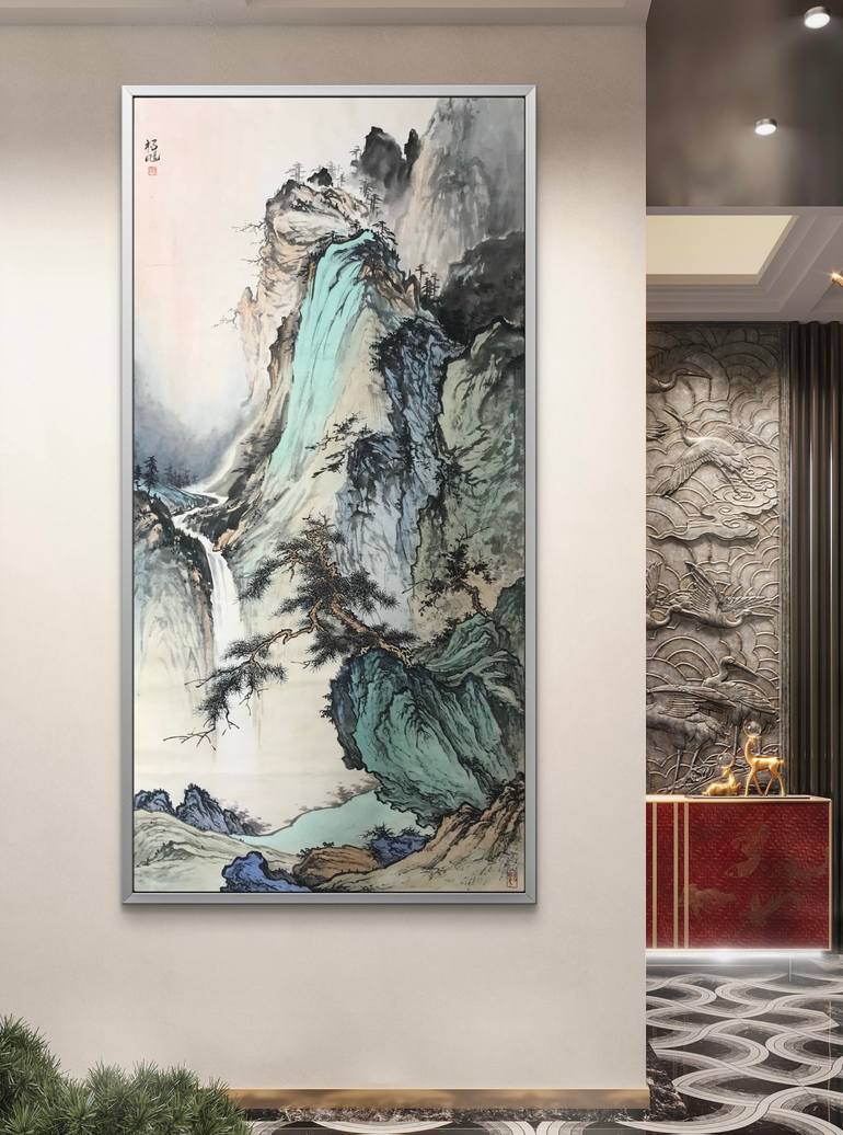 Original Contemporary Landscape Painting by Yang Yang
