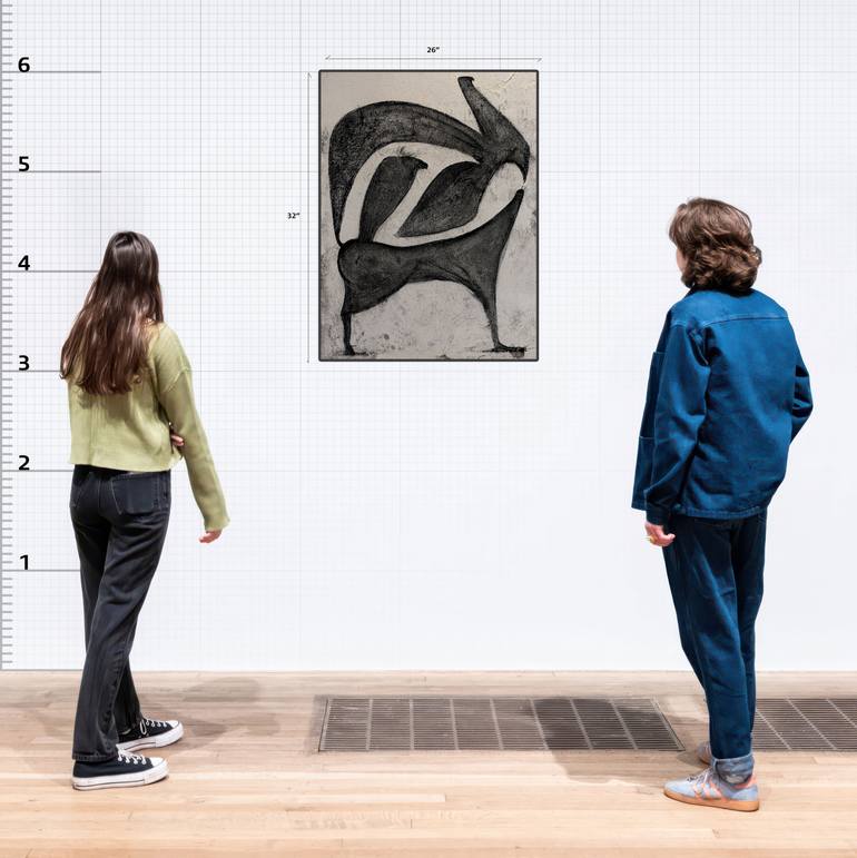 Original Minimalism Religion Mixed Media by Nicholas Angel