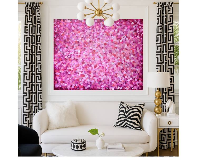 Original Abstract Expressionism Abstract Painting by Court Haze