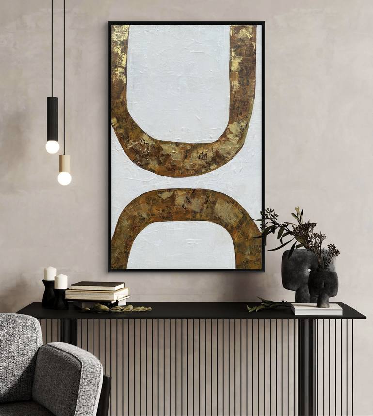 Original Modernism Abstract Painting by Court Haze