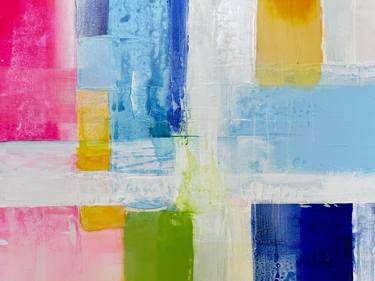 Original Abstract Expressionism Abstract Painting by Court Haze