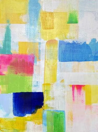 Original Abstract Expressionism Abstract Painting by Court Haze