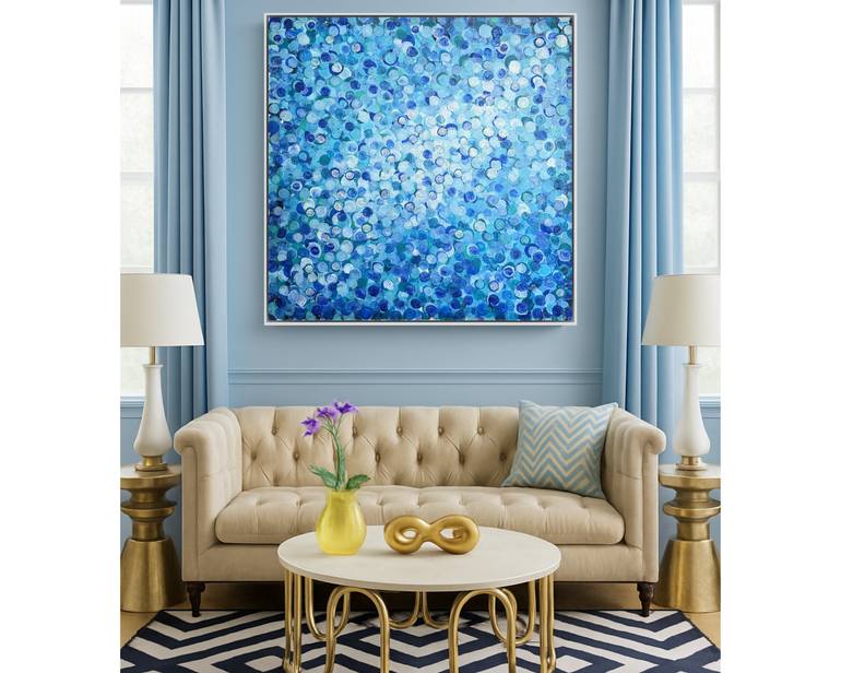 Original Abstract Expressionism Abstract Painting by Court Haze