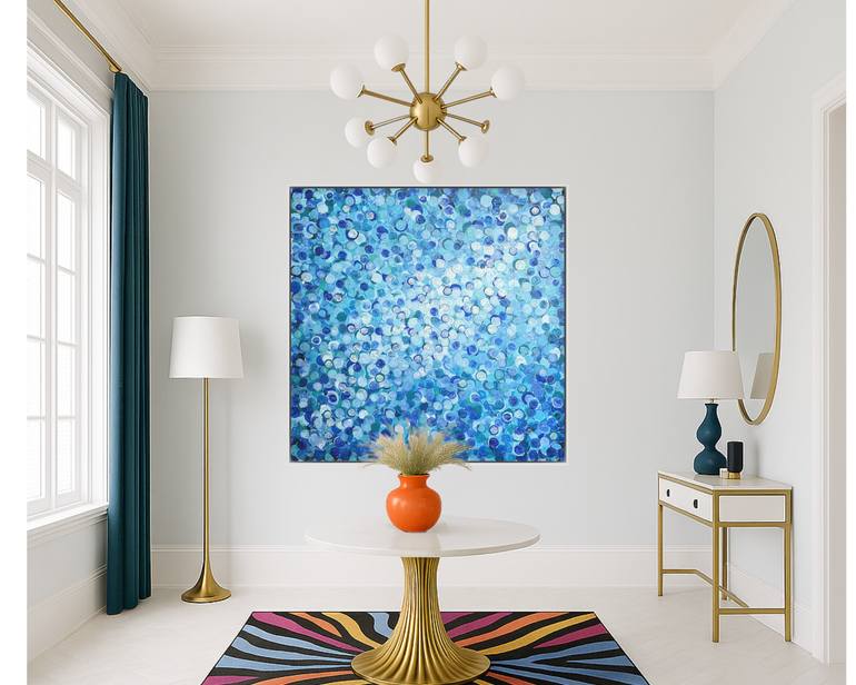 Original Abstract Expressionism Abstract Painting by Court Haze