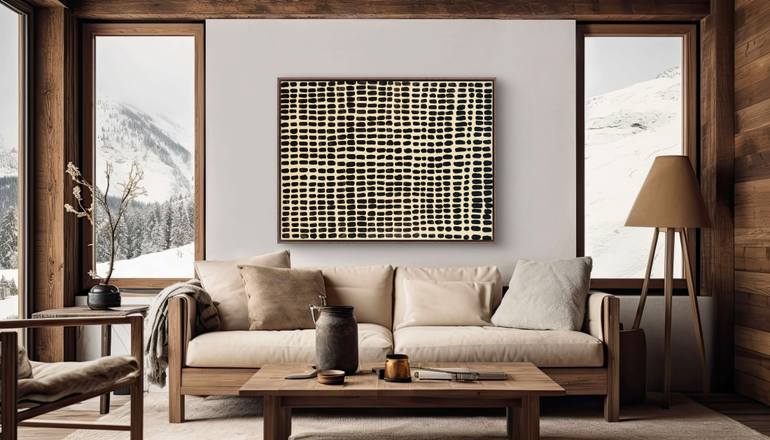 Original Modernism Abstract Painting by Court Haze