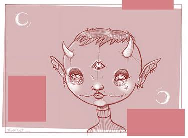 Original Digital Art People Digital by Roberto Valencia