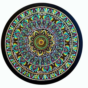 Original Geometric Patterns Paintings by Kristen Savoy
