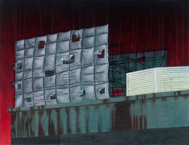 Original Contemporary Cities Painting by Sangwon Chun