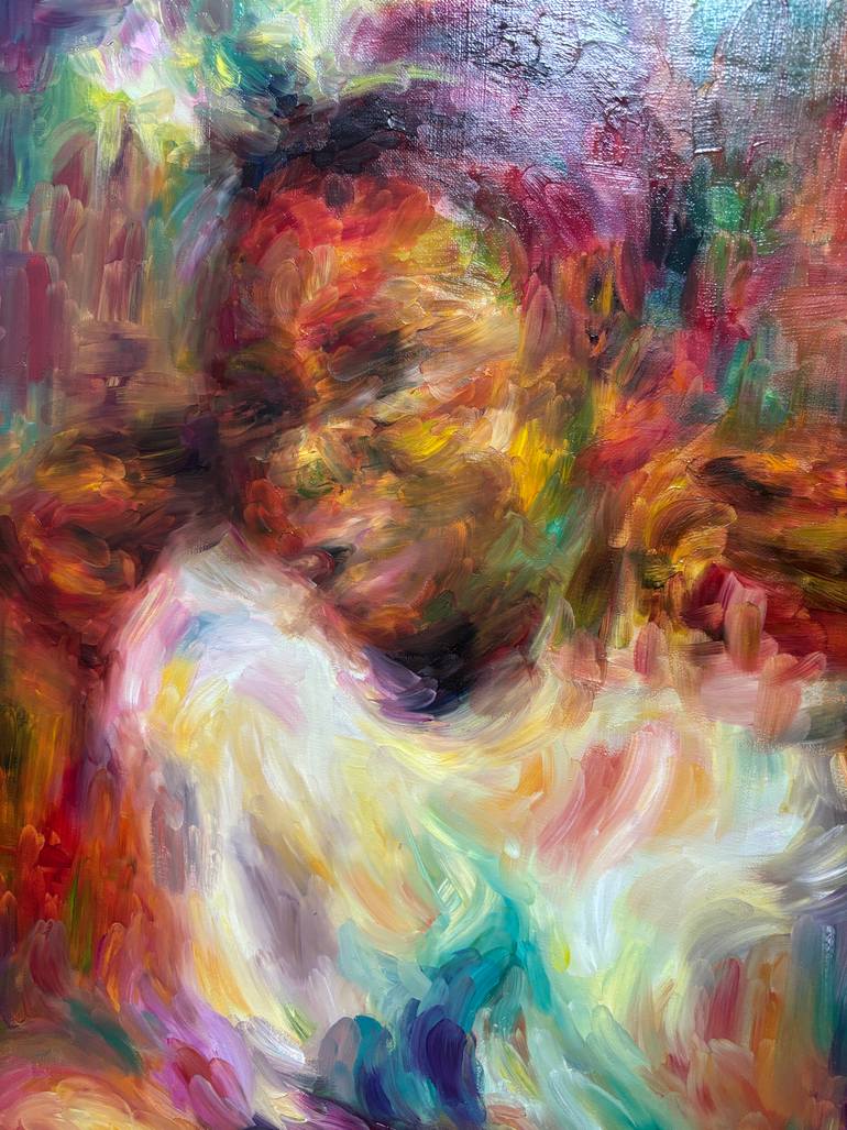 Original Abstract Expressionism Abstract Painting by Heejae Kim