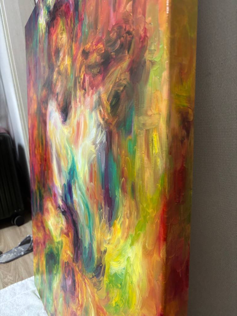 Original Abstract Expressionism Abstract Painting by Heejae Kim