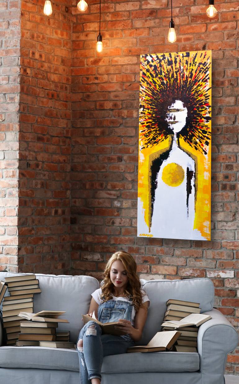 Original Contemporary Fantasy Painting by Raphael Caram
