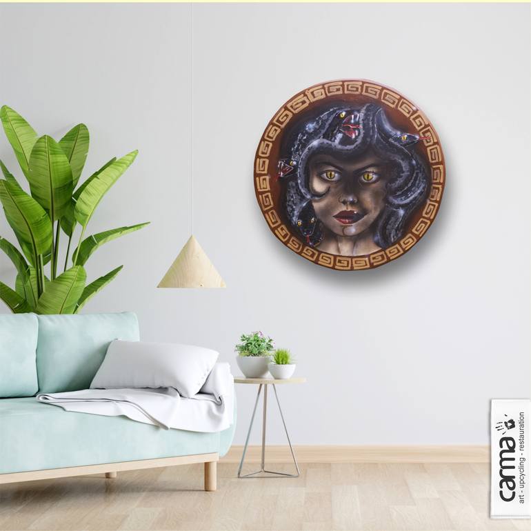 Original Contemporary Classical Mythology Painting by Raphael Caram