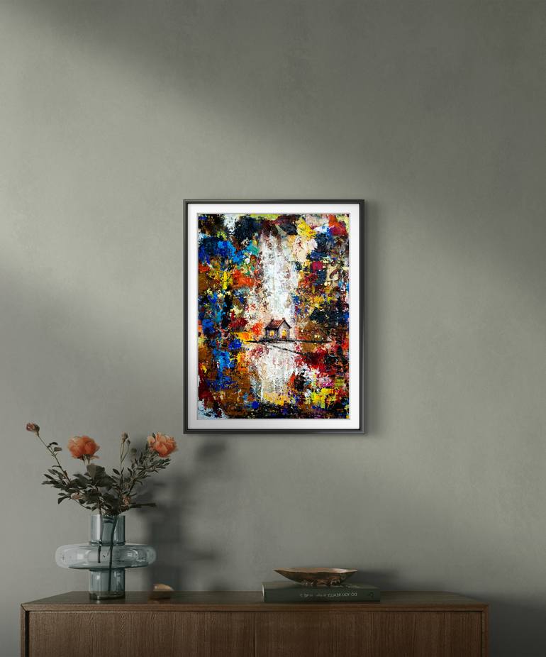 Original Contemporary Abstract Painting by Nishant Choudhary