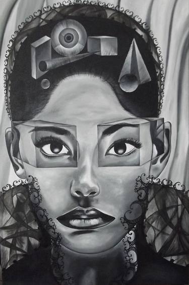 Original Fashion Painting by Mbeng Pouka