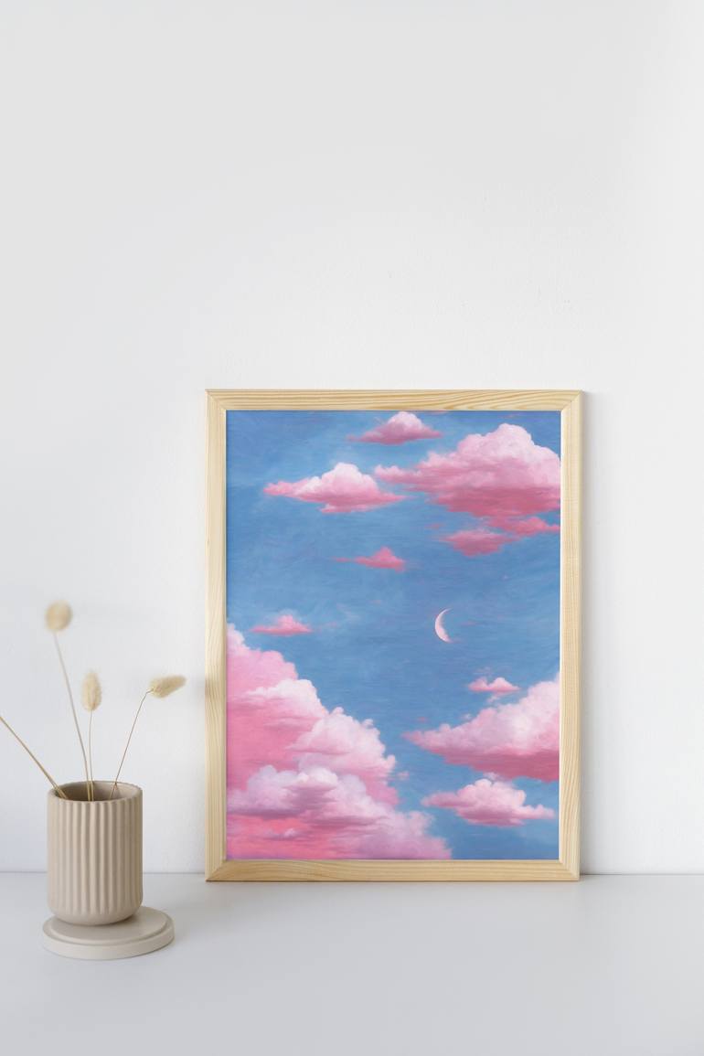 Original Abstract Nature Digital by Liv Solara