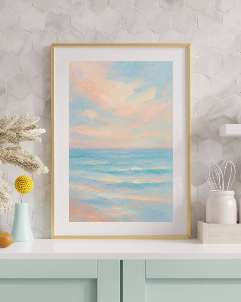 Original Contemporary Abstract Digital by Liv Solara