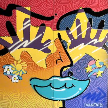 Original Contemporary Abstract Painting by Ivanevid L