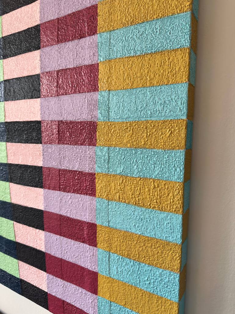 Original Art Deco Abstract Mixed Media by Ashley Schweikert