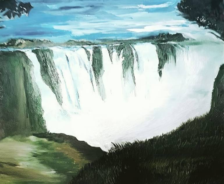 Print of Photorealism Nature Paintings by Sultan Aubekerov
